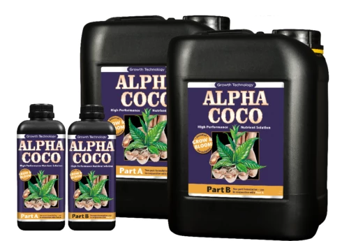 Growth Technology Alpha Coco Coir Grow Bloom Heavy Harvests Hydroponics