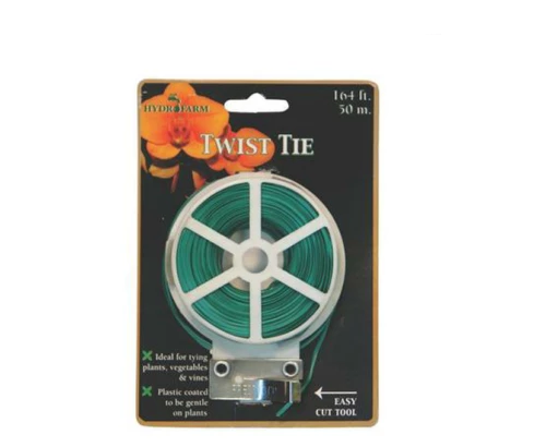 Hydro Farm Twist Tie Cutting Tool Dispenser 50M Roll