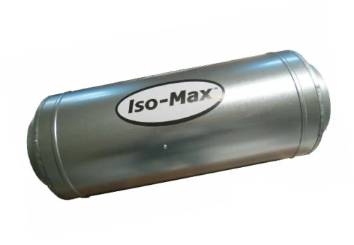 ISO MAX inline accoustic silencer fan