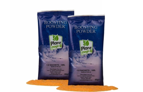 Plant Magic Boosting Powder Sleeve 2 x 65g Sachet Flowering Nutrients Hydoponics