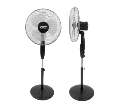 16" 18" RAM Pedestal Circulation Cooling Fan