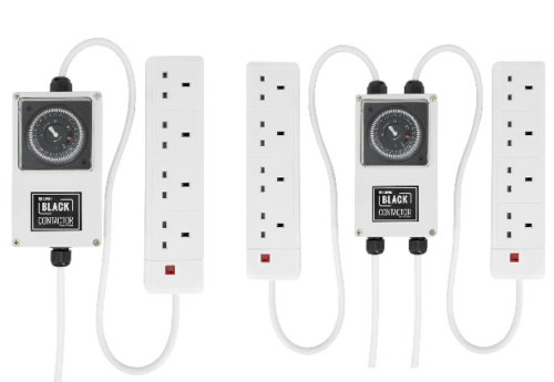 LUMii Black Contactor For ballasts 4 or 8 way