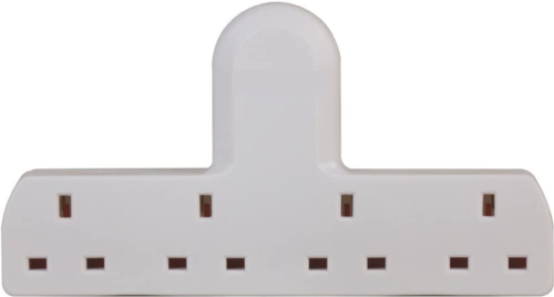 4 Way Multi-Socket Adaptor UK Plug Hydroponics