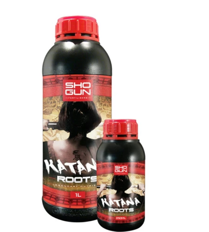 Shogun Katana Roots bottles