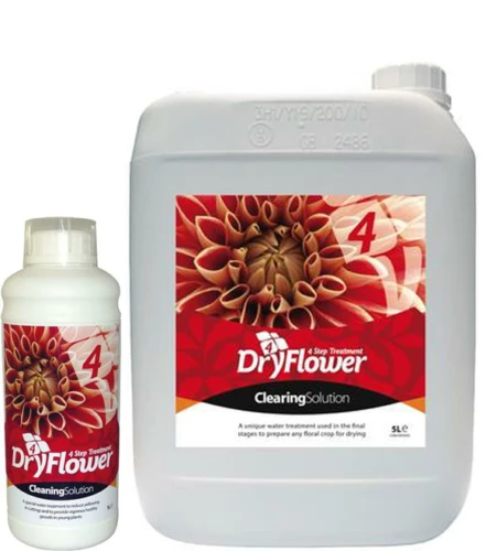 Dry Flower Cleaning Solution Nutrients Residue Increase Yield Hydroponics