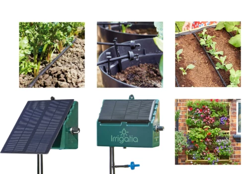 Irrigatia C12 C24 Solar Micro Porus Hose 12 Dripper Seep Kit Vertical Garden