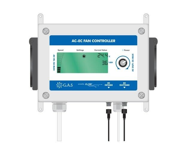 GAS AC-EC Controller Temperature Negative Pressure Day/Night