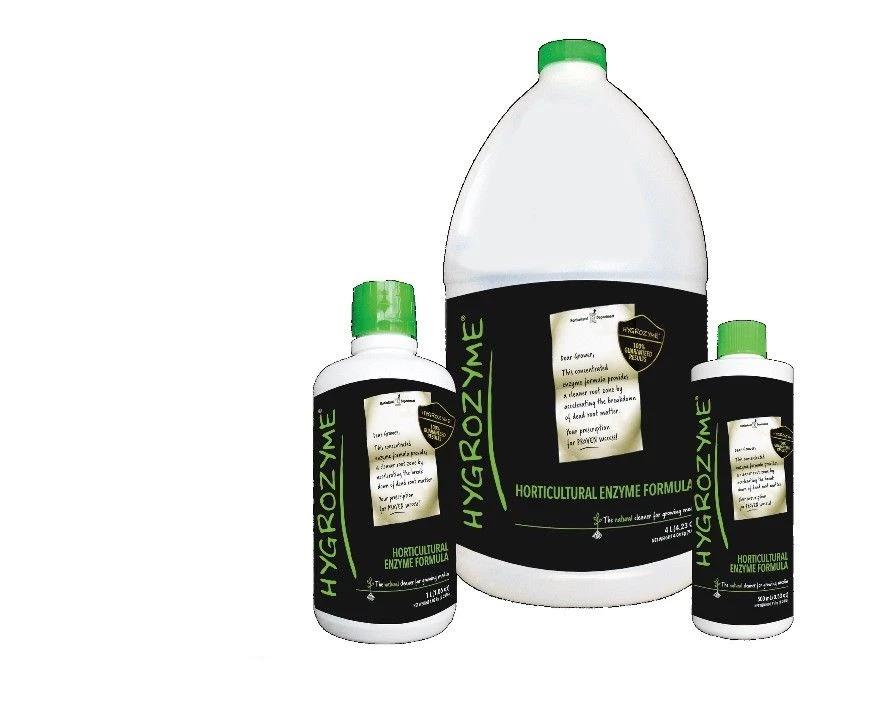 Hygrozyme Organic Enzyme Hydroponic Plant Root Supplement 500ml 1 Litre 4 Litre
