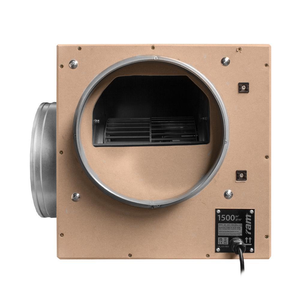RAM Acoustic Box Fan 10" 12" - 1500m3 2500m3 3250m3