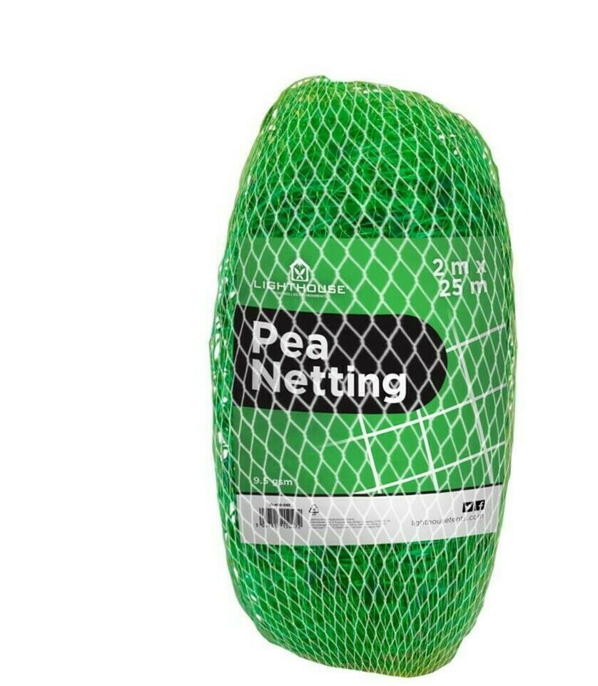 Trellis Netting Scrog Pea 10, 25 or 100m (15cm Holes)