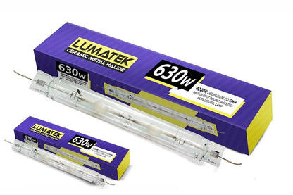 Lumatek 630W 3100k/4200k CMH CDM DE Ceramic Metal Halide Double Ended light Bulb