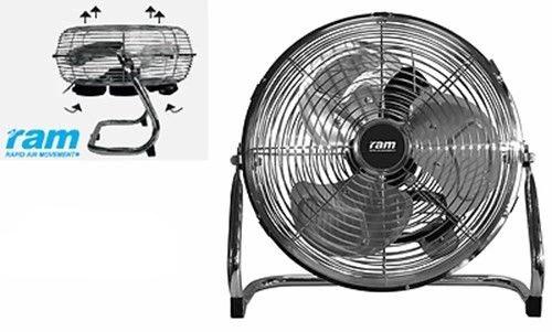 9" 12" 16" RAM Metal Floor Air Circulator 2-3 Speed Quiet Hydroponics Grow Fan