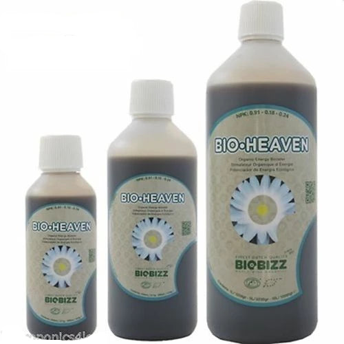 Biobizz Bio Heaven Plant Growth Booster Nutrient Hydroponics 250, 500ml 1 & 5L