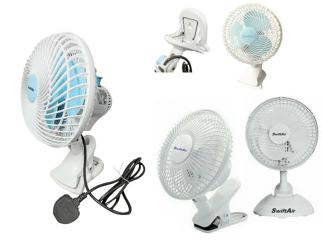 6" 8" Clip On Fan 2 Speed Cooling Fan