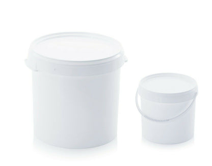 White Air tight buckets