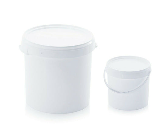 White Air tight buckets