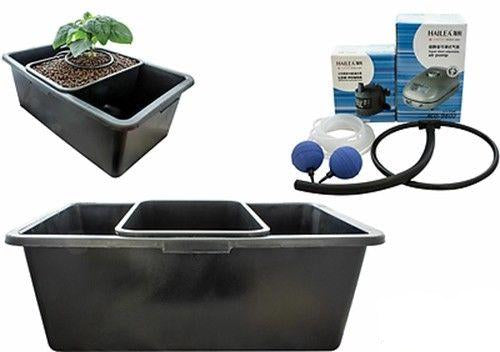 Brummie Bubbler Kit DWC & Drip System Huge Plant 80L Tank 16.5L Pot - Water Pump