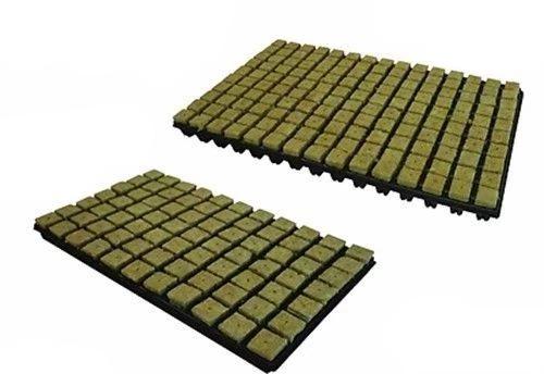 Hydroponics Cutting Cubes Tray 77 or 150 Rockwool Cultilene Propagation 25/35mm