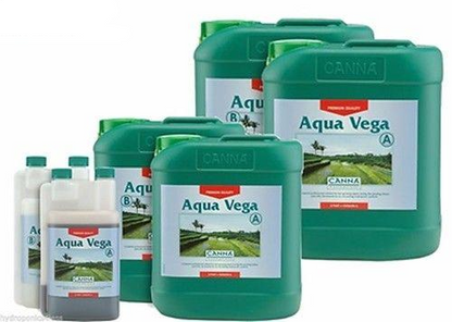 CANNA Aqua Vega A&B in several sizes