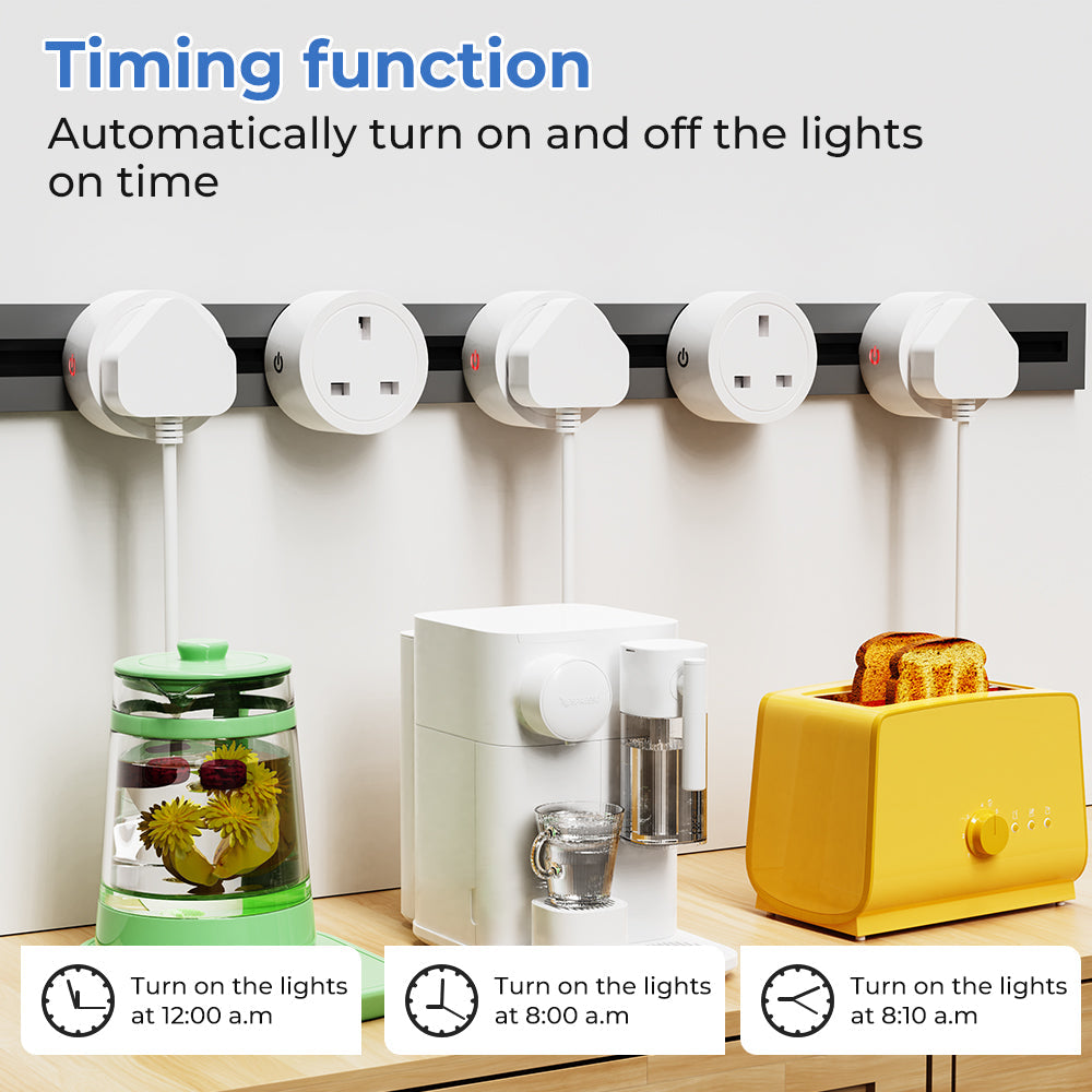 20A Plug Wifi Timer with Minute secound Timer (IWS, Autodrain and Water Pumps) - SMARTLIFE APP