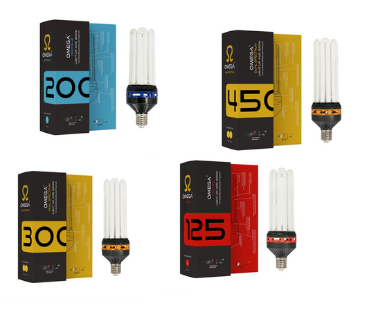 OMEGA 125w 200w 300w 450w CFL Bulb