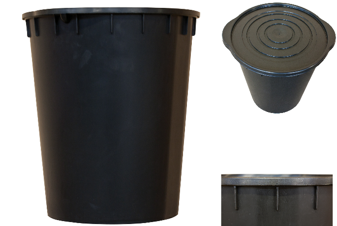 20L PLANT !T It Bucket And Lid For Hydroponics DWS IWS Oxypot Oxy Pot Tub